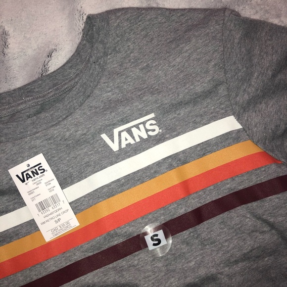 Grey Vans crop top - Picture 3 of 4
